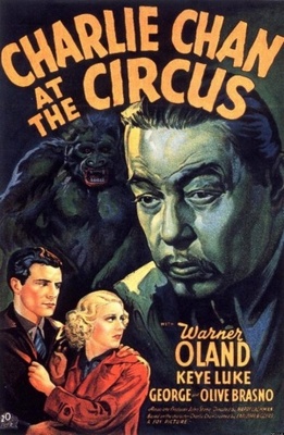 Charlie Chan at the Circus movie poster (1936) poster with hanger