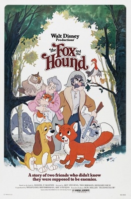 The Fox and the Hound movie poster (1981) tote bag