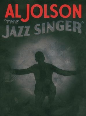 The Jazz Singer movie poster (1927) metal framed poster