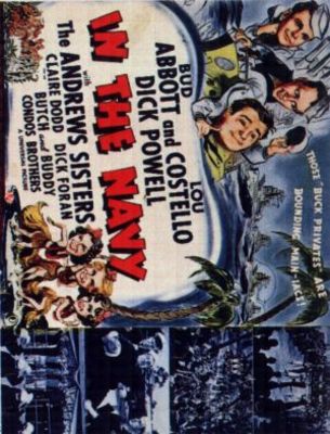 In the Navy movie poster (1941) pillow