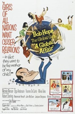 A Global Affair movie poster (1964) metal framed poster