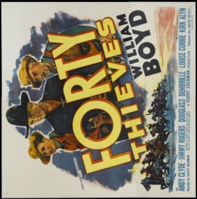Forty Thieves movie poster (1944) t-shirt