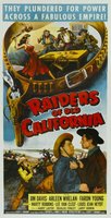 Raiders of Old California movie poster (1957) t-shirt #668120