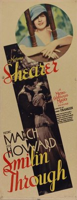 Smilin' Through movie poster (1932) canvas poster