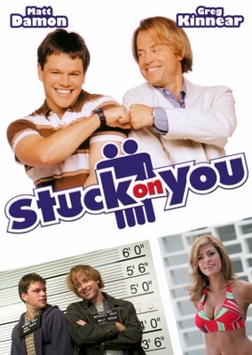 Stuck On You movie poster (2003) wood print