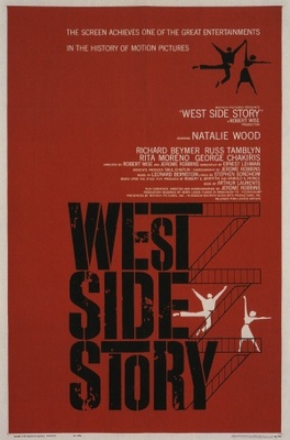 West Side Story movie poster (1961) metal framed poster