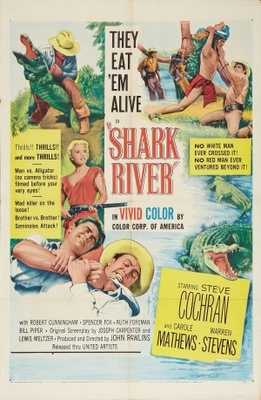 Shark River movie poster (1953) mouse pad