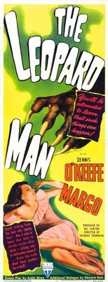 The Leopard Man movie poster (1943) mouse pad