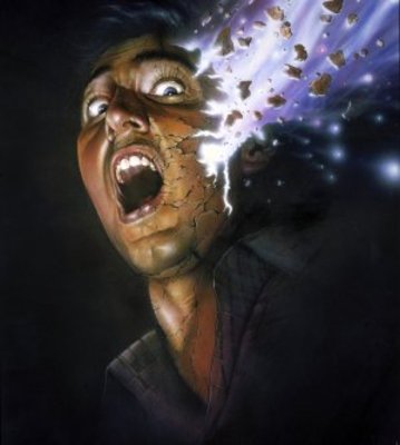 Brain Damage movie poster (1988) canvas poster