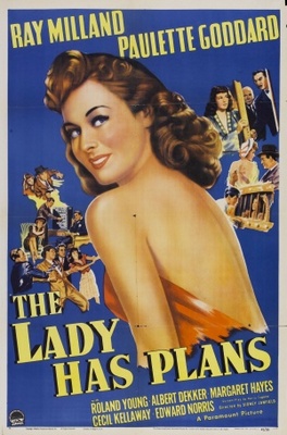The Lady Has Plans movie poster (1942) canvas poster