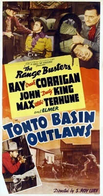 Tonto Basin Outlaws movie poster (1941) wooden framed poster