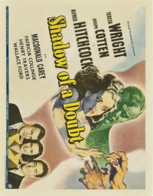Shadow of a Doubt movie poster (1943) metal framed poster