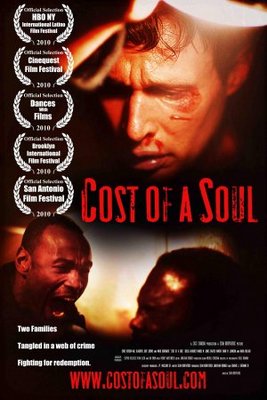 Cost of a Soul movie poster (2010) poster with hanger