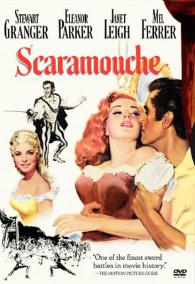Scaramouche movie poster (1952) metal framed poster