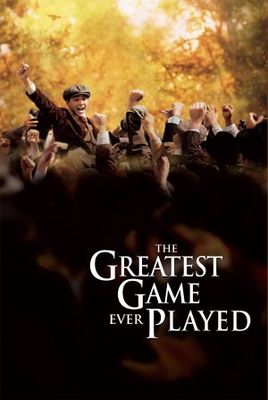 The Greatest Game Ever Played movie poster (2005) poster with hanger