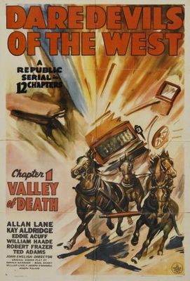 Daredevils of the West movie poster (1943) Stickers MOV_fe2c5697