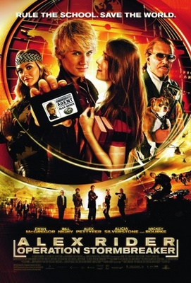 Stormbreaker movie poster (2006) wooden framed poster