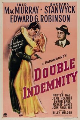 Double Indemnity movie poster (1944) mouse pad
