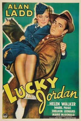 Lucky Jordan movie poster (1942) wooden framed poster