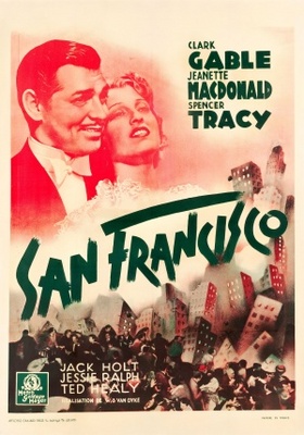 San Francisco movie poster (1936) mouse pad