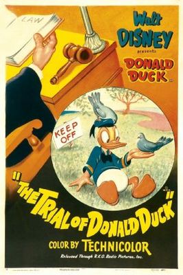 The Trial of Donald Duck movie poster (1948) Stickers MOV_fe682258
