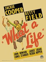 What a Life movie poster (1939) t-shirt #630809