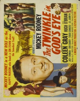 The Twinkle in God's Eye movie poster (1955) canvas poster