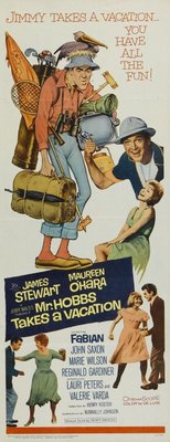Mr. Hobbs Takes a Vacation movie poster (1962) poster