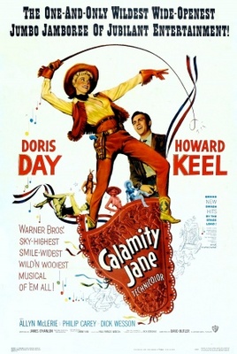 Calamity Jane movie poster (1953) wooden framed poster