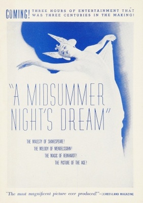 A Midsummer Night's Dream movie poster (1935) Poster MOV_fe812977