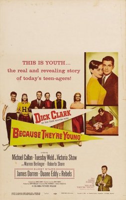 Because They're Young movie poster (1960) magic mug #MOV_fe847951