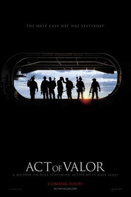 Act of Valor movie poster (2011) canvas poster