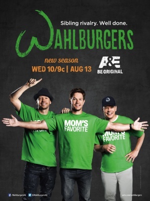 Wahlburgers movie poster (2014) Stickers MOV_fea3e895