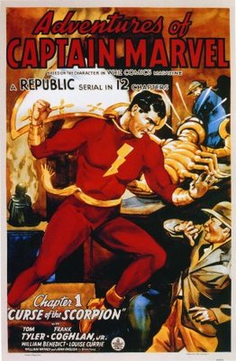 Adventures of Captain Marvel movie poster (1941) poster with hanger
