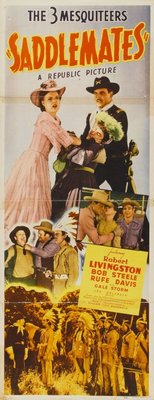 Saddlemates movie poster (1941) canvas poster