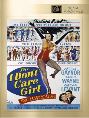 The I Don't Care Girl movie poster (1953) t-shirt