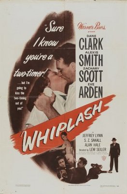 Whiplash movie poster (1948) metal framed poster