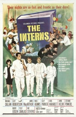 The Interns movie poster (1962) mouse pad