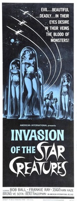 Invasion of the Star Creatures movie poster (1963) hoodie
