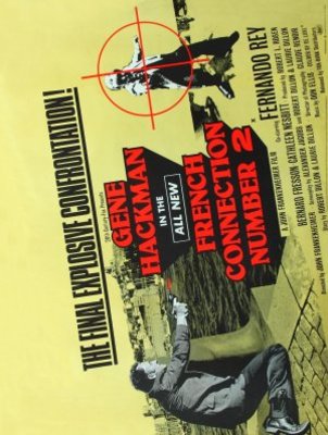 French Connection II movie poster (1975) t-shirt