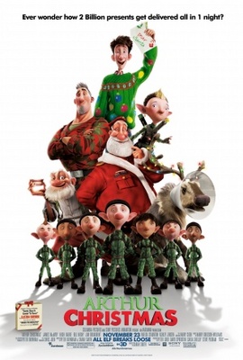Arthur Christmas movie poster (2011) puzzle MOV_ff0a1c52