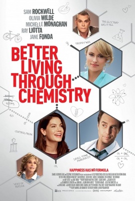 Better Living Through Chemistry movie poster (2014) canvas poster