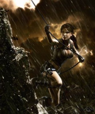 Tomb Raider: Underworld movie poster (2008) hoodie