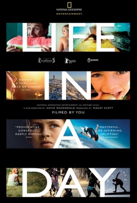 Life in a Day movie poster (2011) poster with hanger
