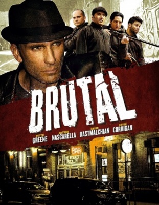 Brutal movie poster (2011) Mouse Pad MOV_ff45909b