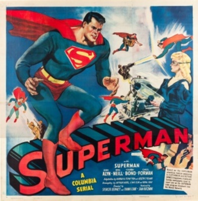 Superman movie poster (1948) poster