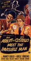 Abbott and Costello Meet the Invisible Man movie poster (1951) Mouse Pad MOV_ff5a4337