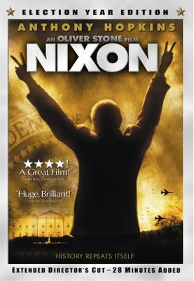 Nixon movie poster (1995) pillow