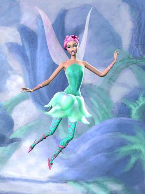 Barbie: Fairytopia movie poster (2005) pillow