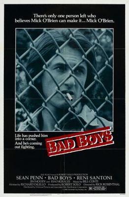 Bad Boys movie poster (1983) wood print